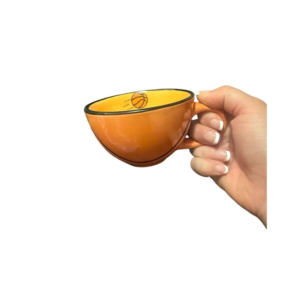 Basketball sports orange cup mug gift
